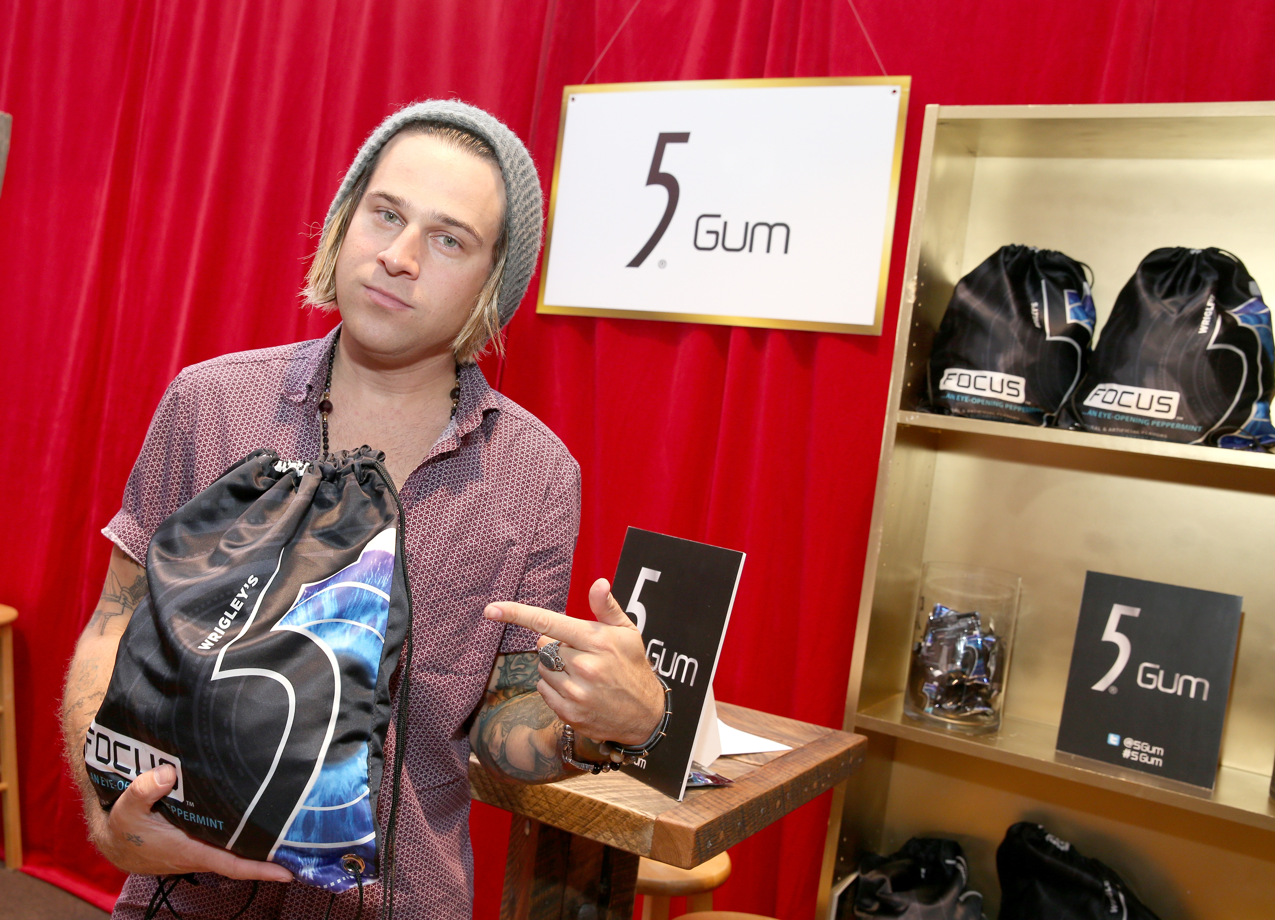Singer Ryan Cabrera attends the GRAMMY Gift Lounge during the 56th Grammy Awards at Staples Center on January 23, 2014 in Los Angeles, California.  (Photo by Imeh Akpanudosen/WireImage)