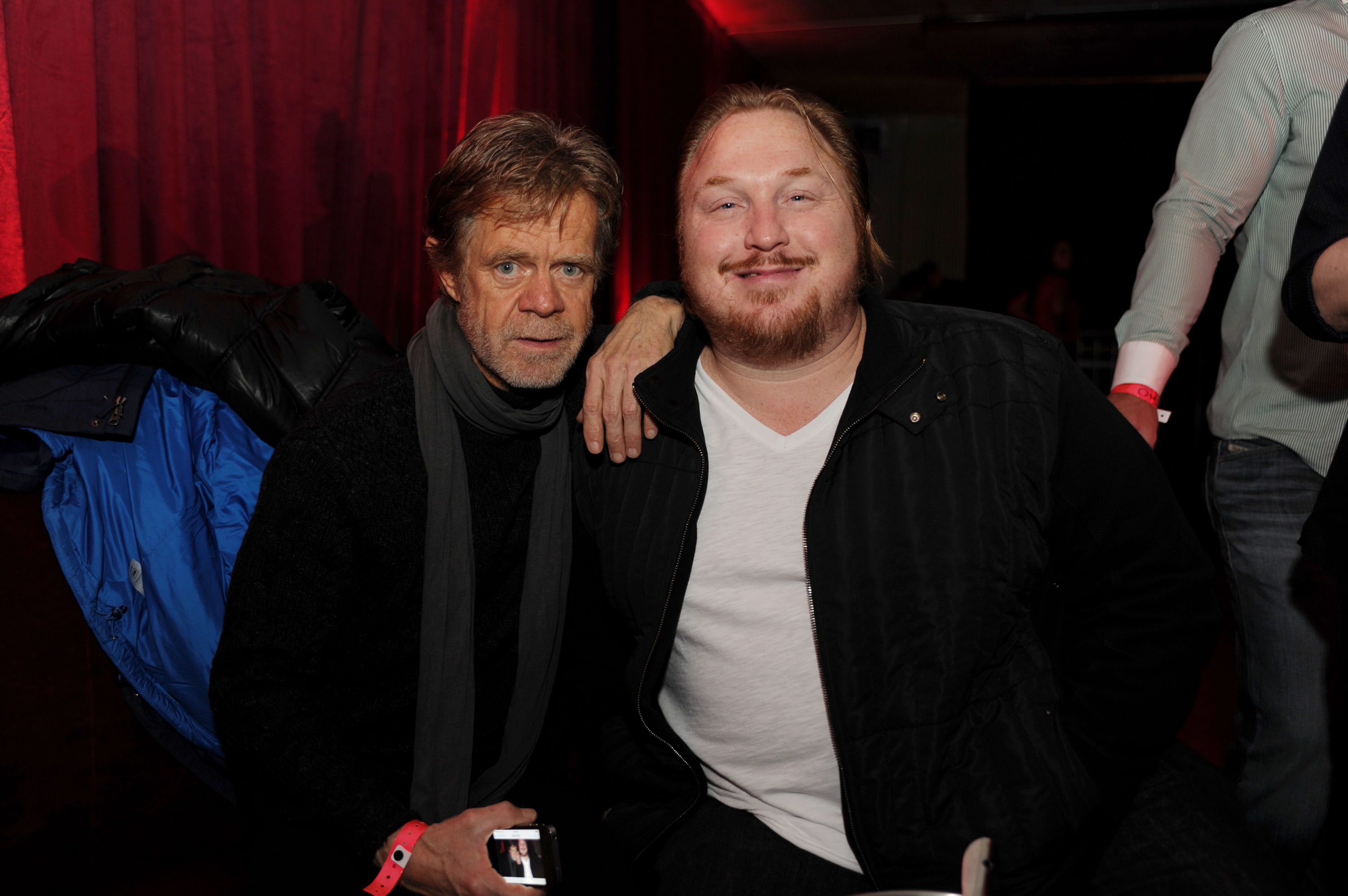 William H Macy and producer Keith  Kjarval at TAO at Village at the Lift with Moet & Chandon and Stella Artois