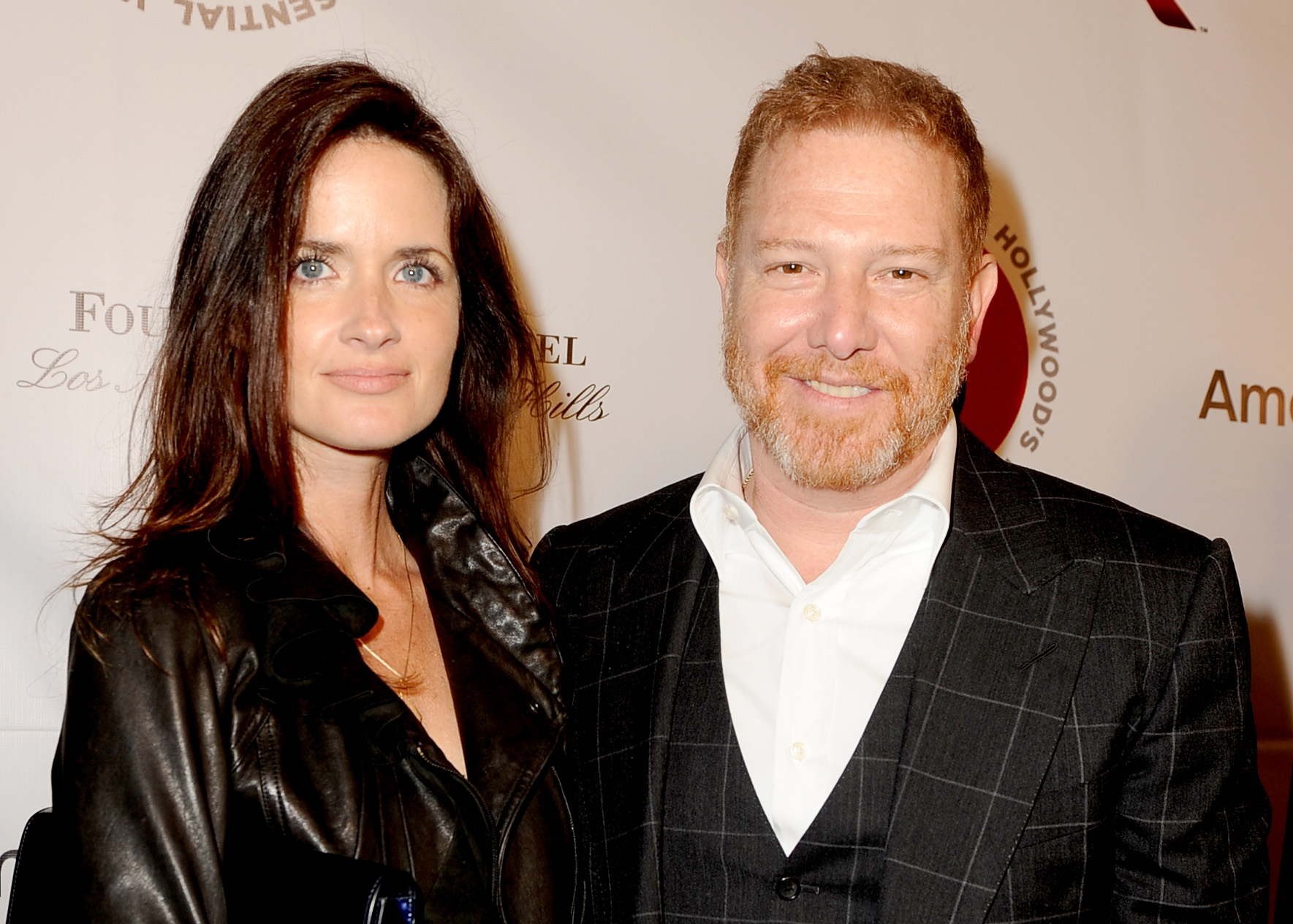 Relativity Media CEO Ryan Kavanaugh (R) and Valerie Michaels attend TheWrap's 5th Annual Oscar Party at Culina Restaurant at the Four Seasons Los Angeles on February 26, 2014 in Beverly Hills, California.  (Photo by Kevin Winter/Getty Images For TheWrap)