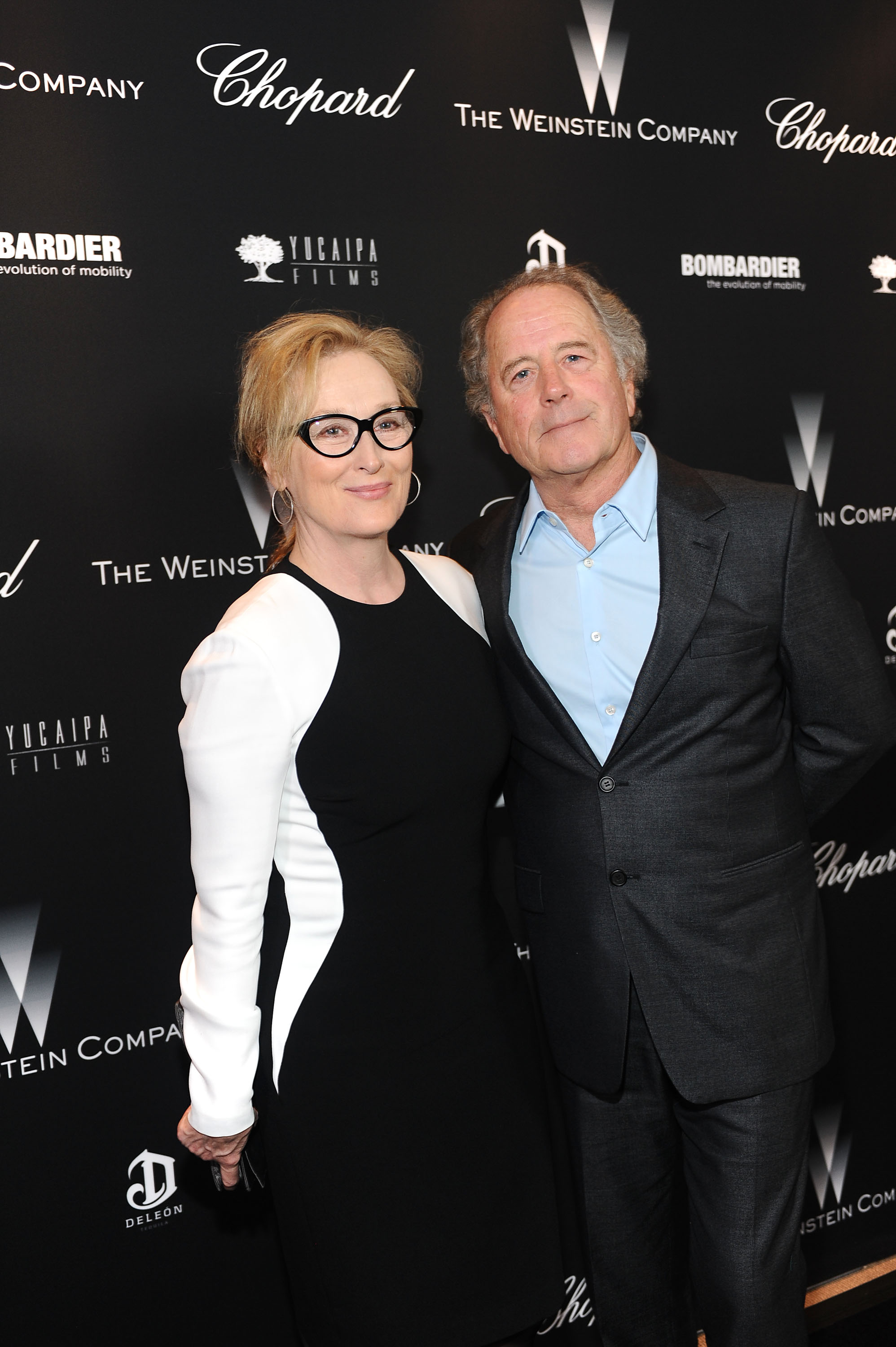 Meryl Streep & Don Gummer - The Weinstein Company Academy Award Party Hosted By Chopard