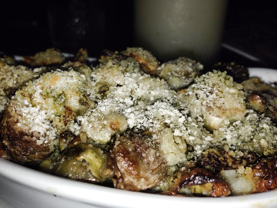 Roasted Brussel Sprout Gratin, NEXT DOOR LOUNGE
