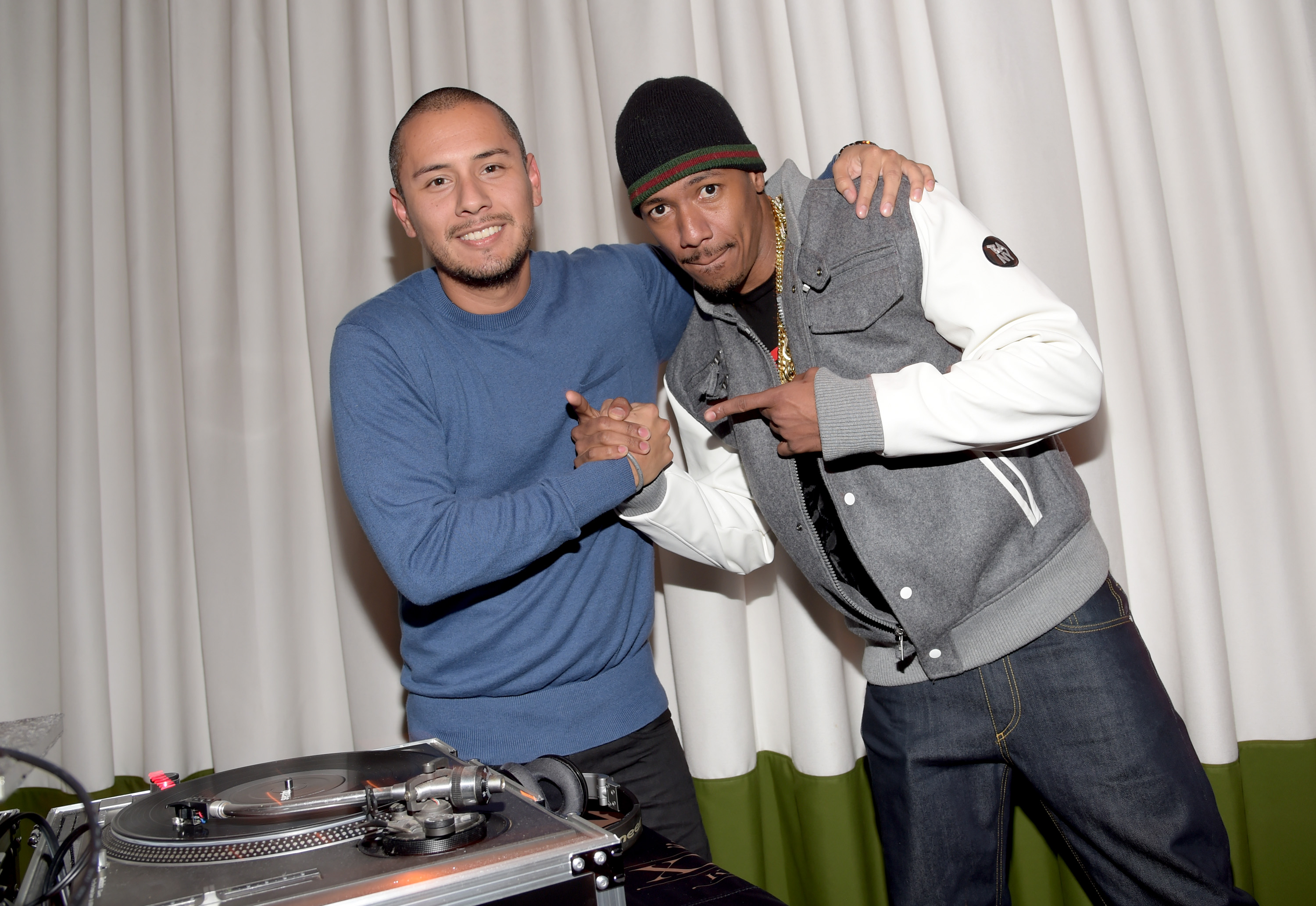 DJ Echo & Nick Cannon - The XXIV Karat Launch Party At The Beverly Hilton