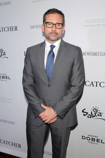 Steve Carell attends Sony Pictures Classics' premiere party for  Foxcatcher sponsored by Dobel, Sabra Hummus and Otterbox at the Hudson  Hotel