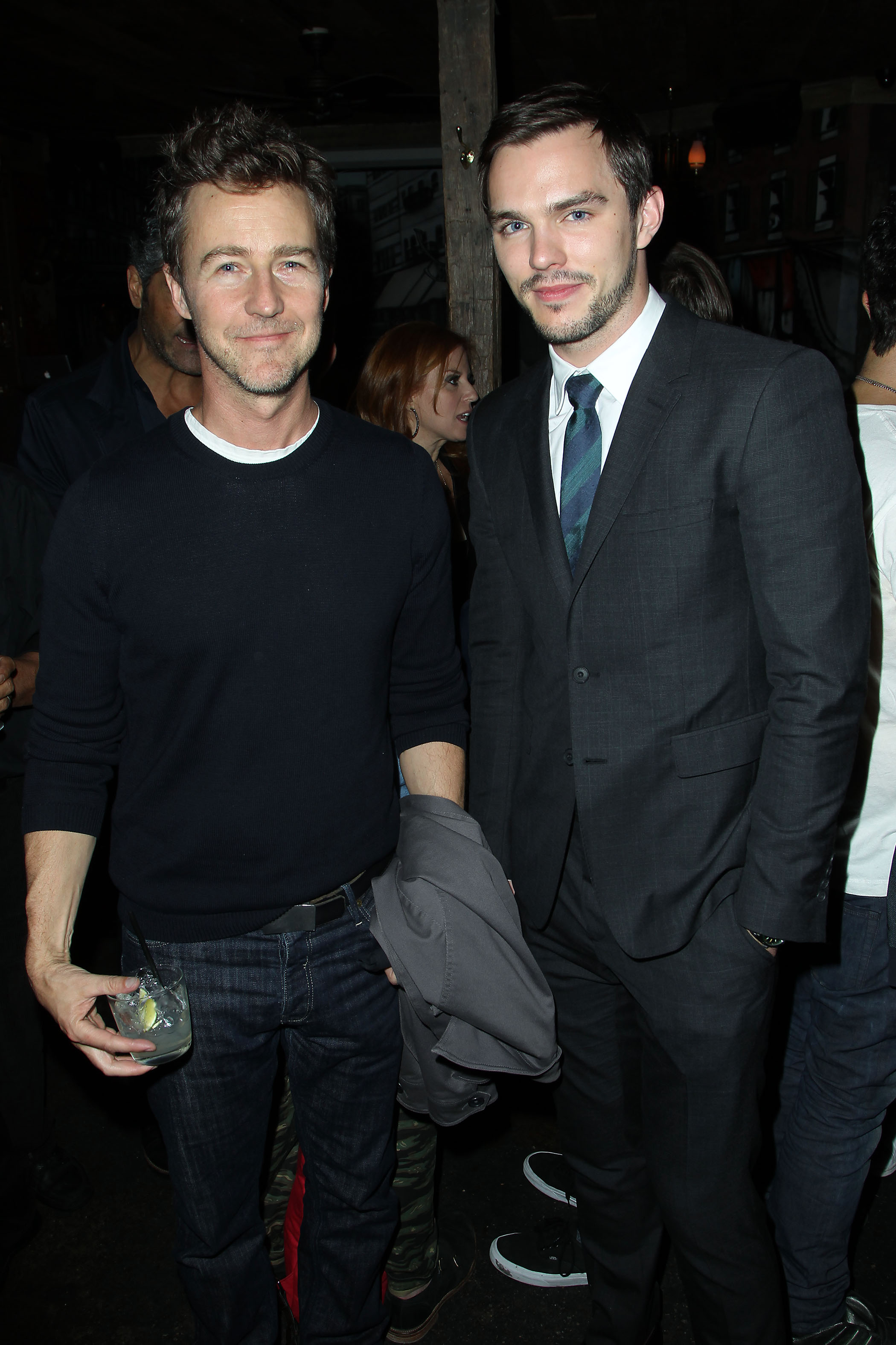 Edward Norton, Nicholas Hoult - New York Premiere of Screen Media Films' "YOUNG ONES" - After Party held at Sons of Essex