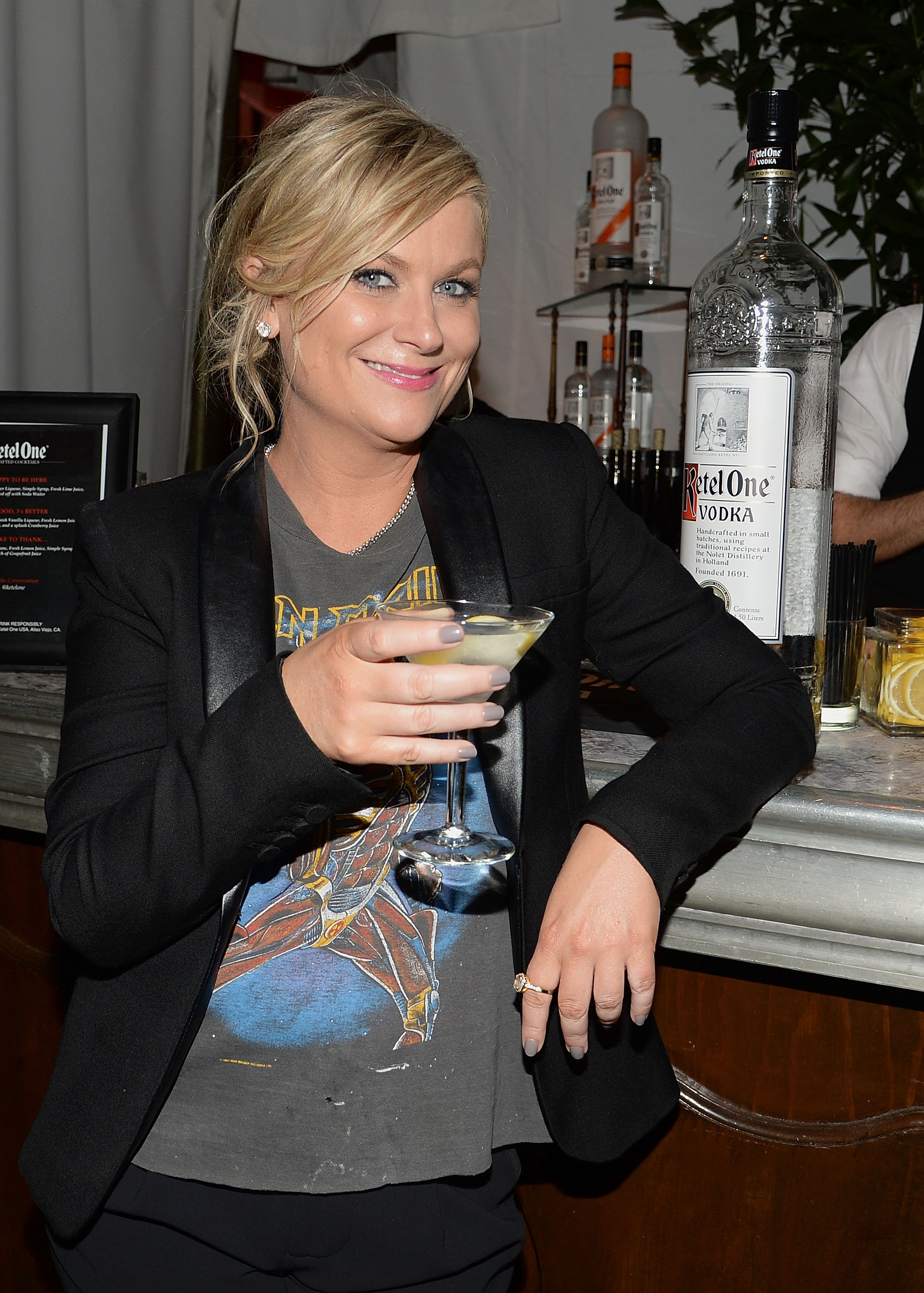 Amy Poehler And Guests Enjoy Ketel One Vodka Cocktails At Her And Tina Fey's Annual Golden Globes After Party