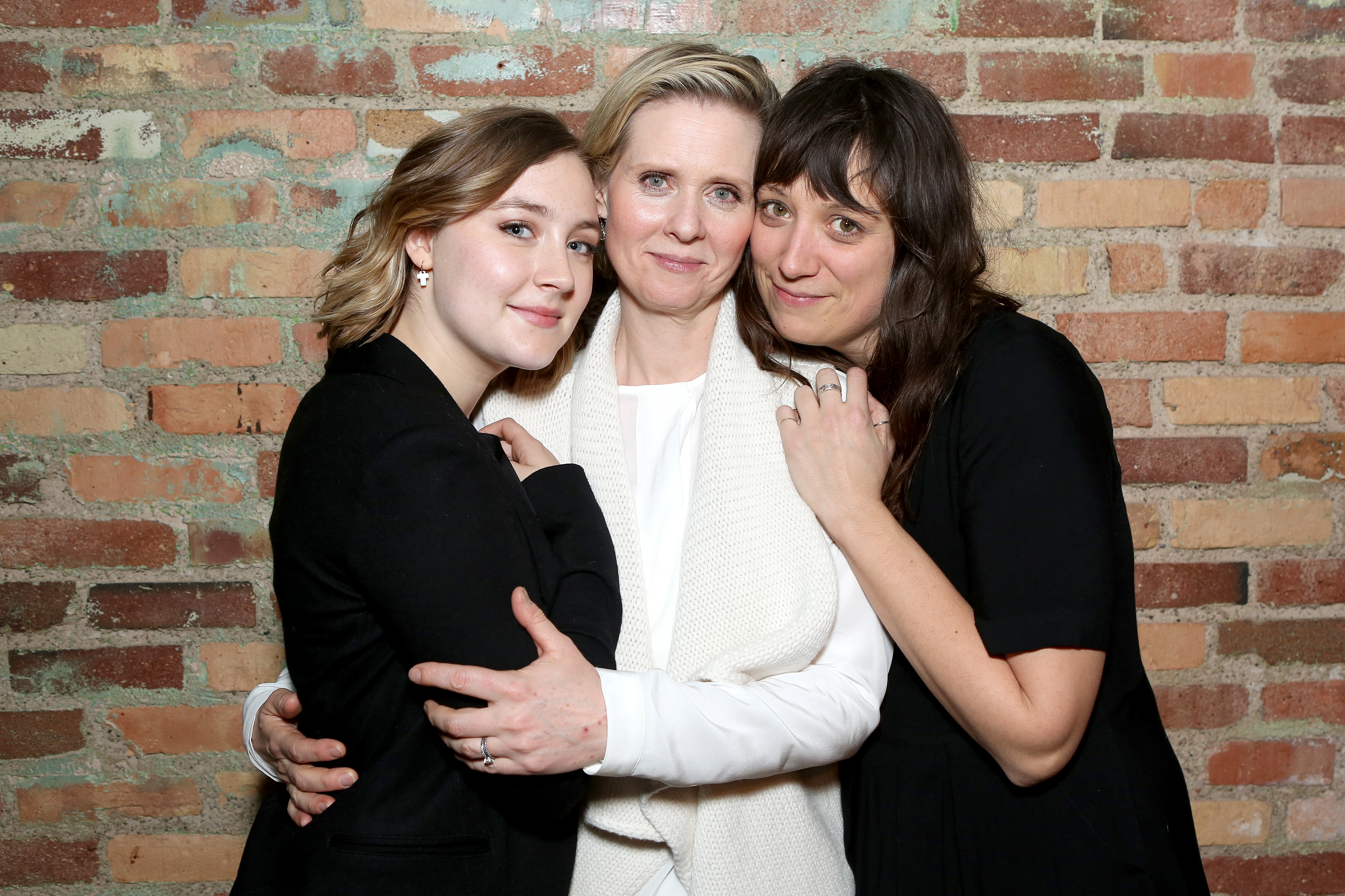 Saoirse Ronan, Cynthia Nixon and Nikole Beckwith attend ChefDance 2015
