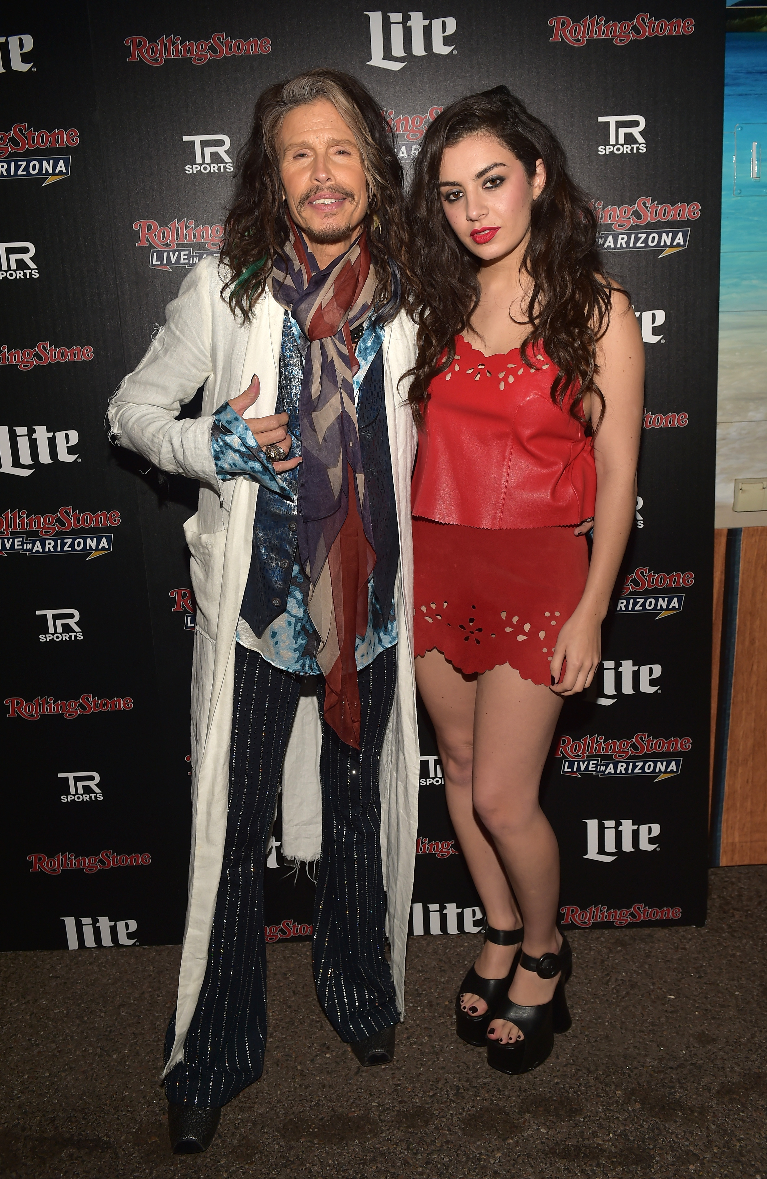 Steven Tyler of Aerosmith & Charli XCX, Rolling Stone LIVE Presented By Miller Lite