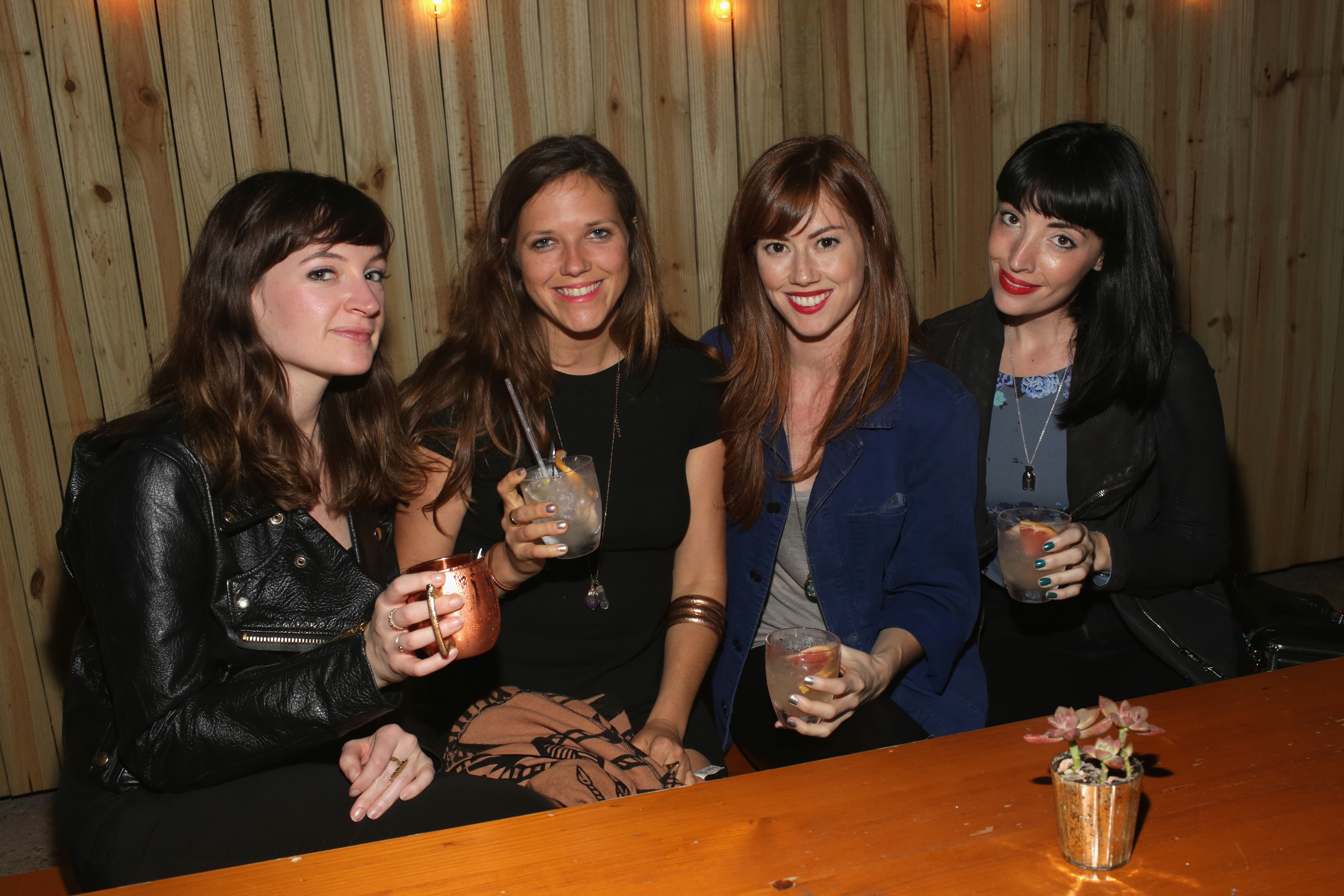 Guests attend the FEMALES FIRST SXSW Dinner