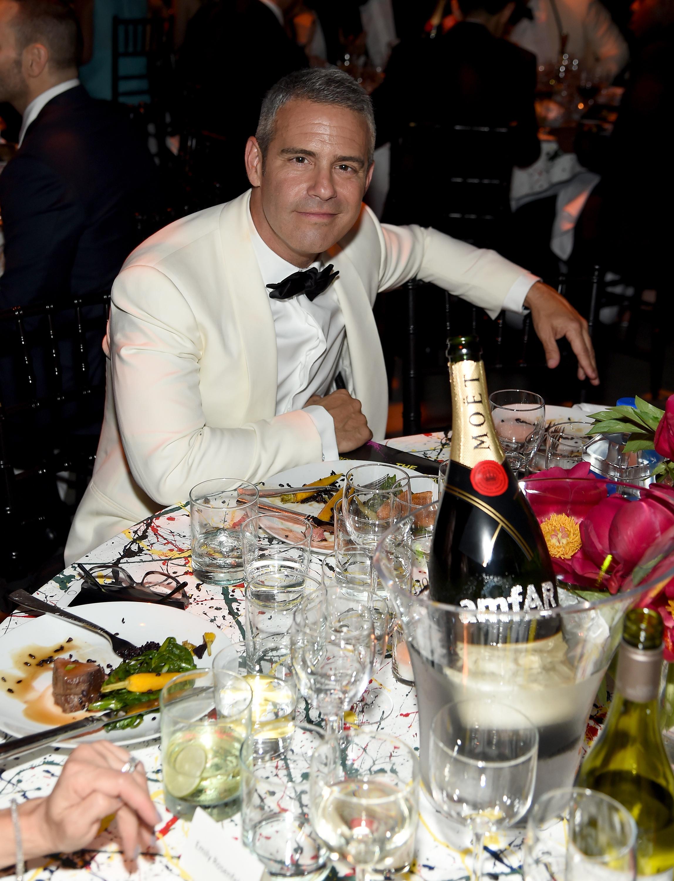 NEW YORK, NY - JUNE 16:  Andy Cohen attends Moet & Chandon Toasts to the amfAR Inspiration Gala at Spring Studios on June 16, 2015 in New York City.  (Photo by Jamie McCarthy/Getty Images for Moet & Chandon)