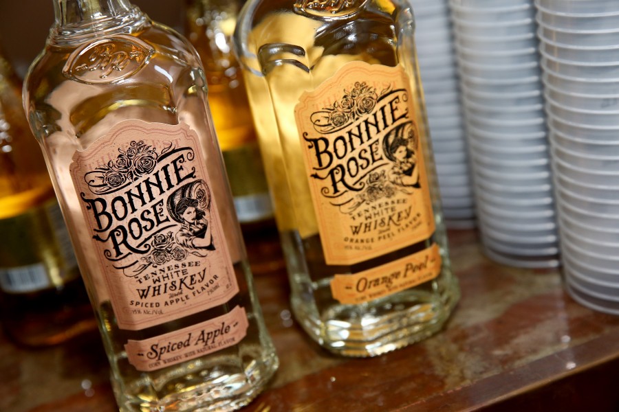NASHVILLE, TN - JULY 13:  A general view of atmosphere during the product launch of Bonnie Rose, a new Tennessee white whiskey, on July 13, 2015 in Nashville, Tennessee.  (Photo by Terry Wyatt/Getty Images for Bonnie Rose)