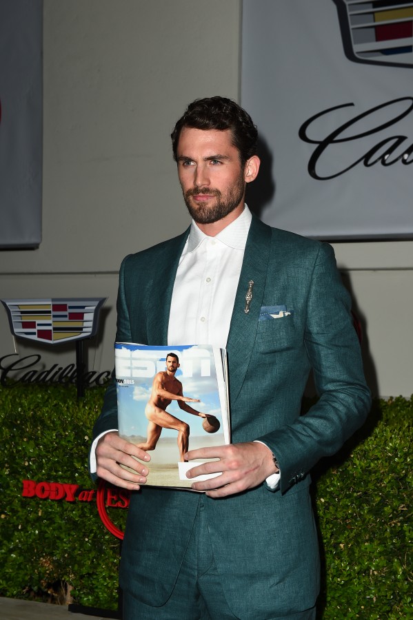 Hollywood, CA - July 15, 2015 - Milk Studios: Kevin Love during the Body at ESPYS red carpet (Photo by Joe Faraoni / ESPN Images)