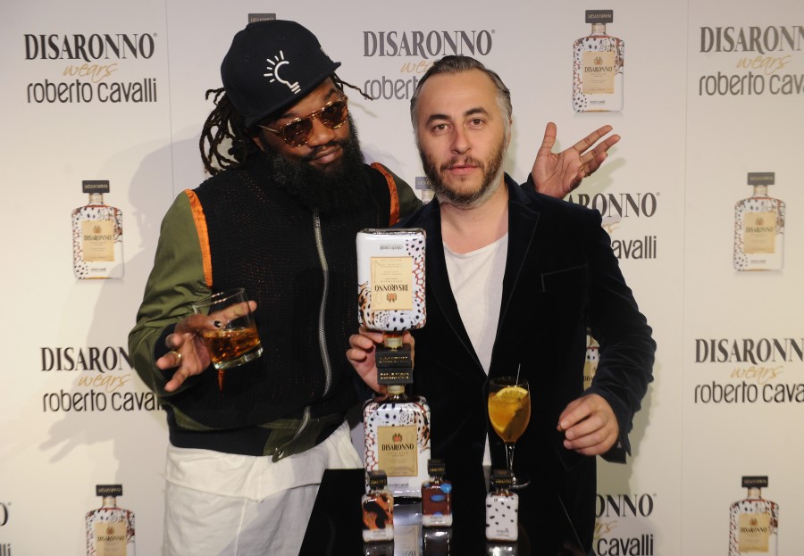 NEW YORK, NY - OCTOBER 15: Coltrane Curtis and Paolo Dalla Mora of Disaronno attends the Disaronno Wears Cavalli global launch event on October 15, 2015 at Milk Studios in New York City. (Photo by Craig Barritt/Getty Images for Disaronno)