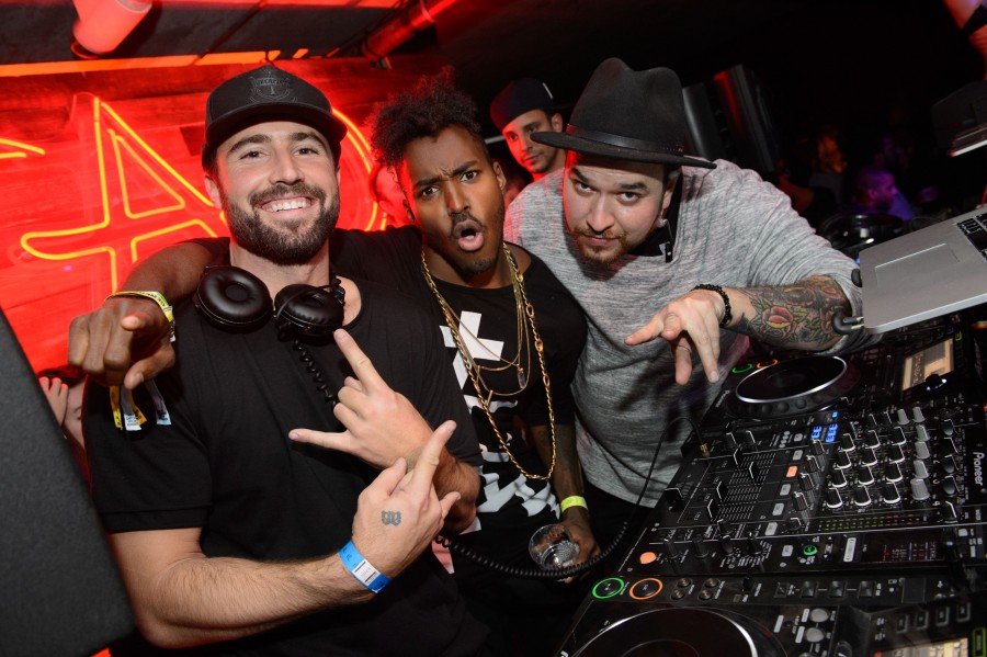 Brody Jenner and DJ Ruckus attend Tao Park City presented by Tequila Don Julio for the Sundance Film Festival 2016 on Friday, January 23, 2016 in Park City, UT. (Photo by Al Powers/Powers Imagery/Invision/AP)