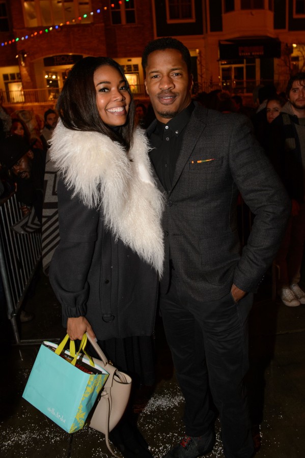 Gabrielle Union and Nate Parker at Tao Park City presented by Tequila Don Julio for the Sundance Film Festival 2016 on Friday, January 23, 2016 in Park City, UT. (Photo by Al Powers/Powers Imagery/Invision/AP)