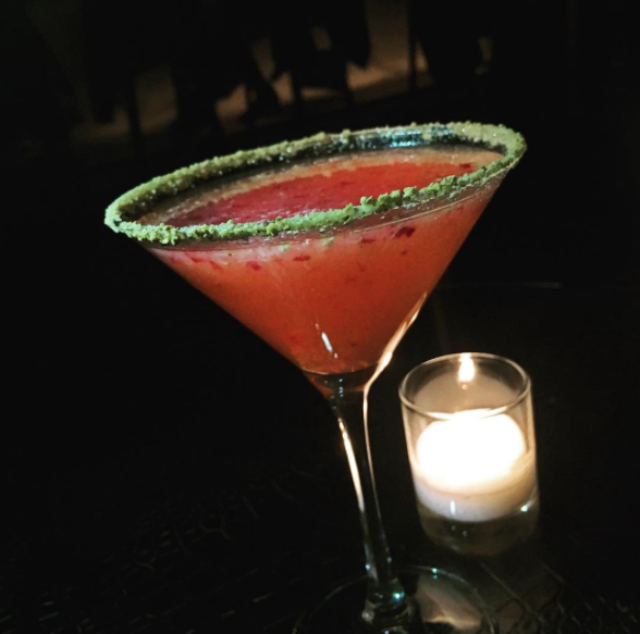 Strawberry Cobbler Cocktail