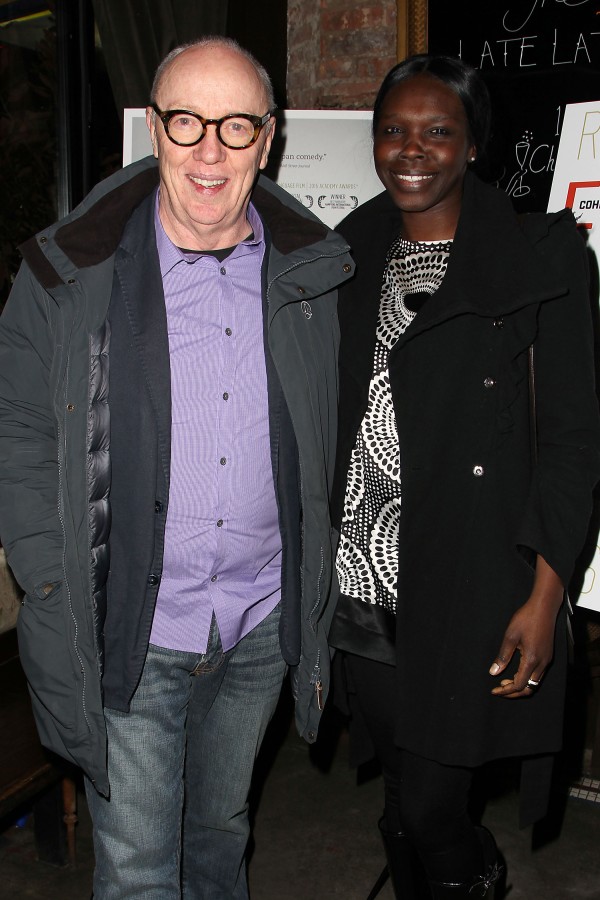- New York, NY - 1/27/16 - Reyka Vodka Presents the NY Premiere of Cohen Media Group's "RAMS" - Afterparty. -PICTURED: Terry George and guest -PHOTO by: Kristina Bumphrey/Startraksphoto.com -FILENAME: KBU_16_003731.JPG -LOCATION: The Late Late Startraks Photo New York, NY For licensing please call 212-414-9464 or email sales@startraksphoto.com Image may not be published in any way that is or might be deemed defamatory, libelous, pornographic, or obscene. Please consult our sales department for any clarification or question you may have. Startraks Photo reserves the right to pursue unauthorized users of this image. If you violate our intellectual property you may be liable for actual damages, loss of income, and profits you derive from the use of this image, and where appropriate, the cost of collection and/or statutory damages.