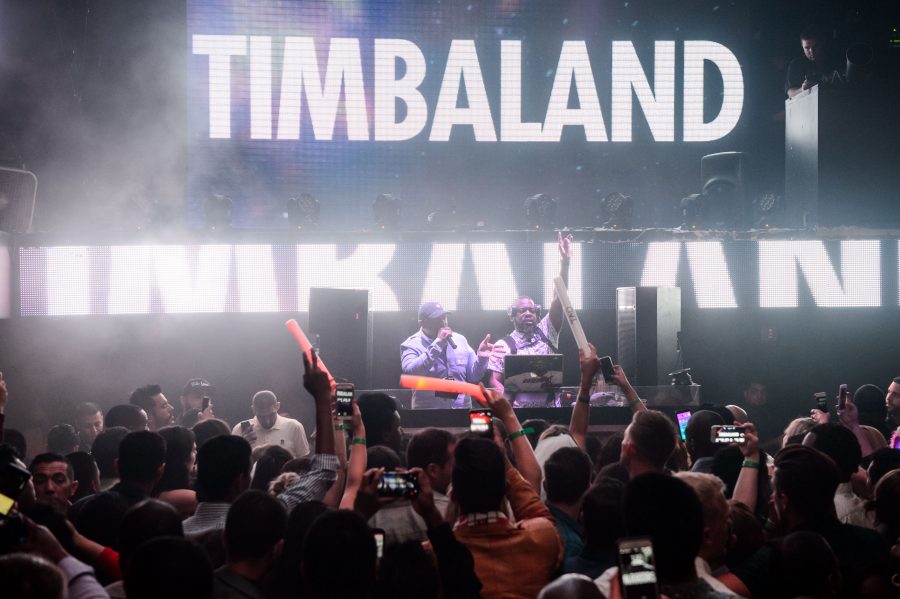 Timbaland Performs at TAO