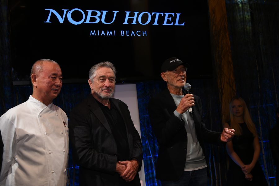 attends Nobu Hotel Miami Beach launch VIP cocktail at Nobu Next Door on November 7, 2016 in New York City.