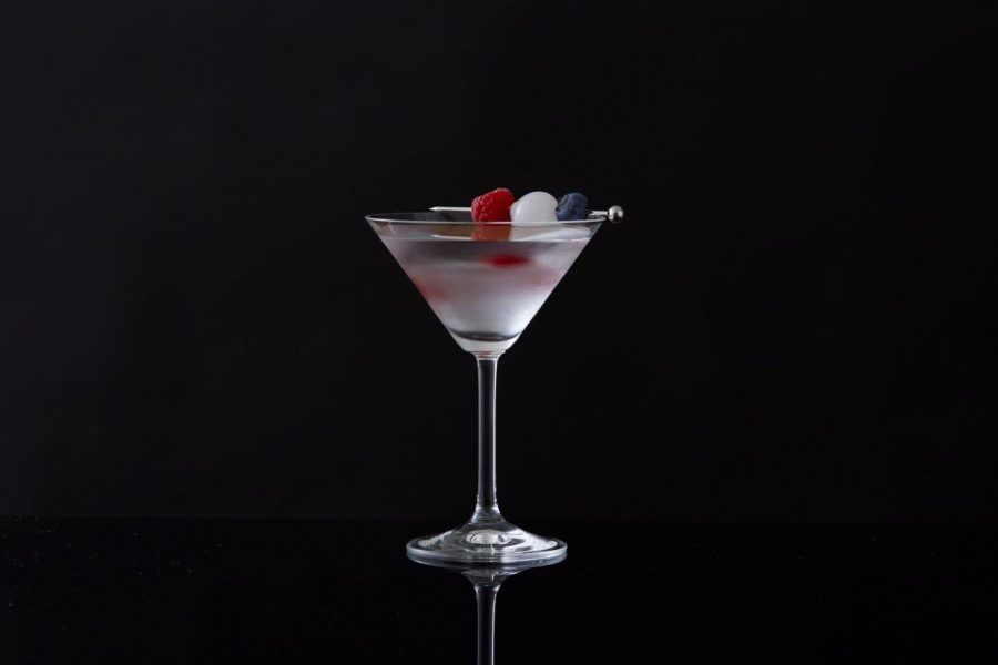 Red, White, & True Martini