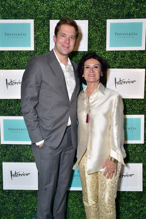 MIAMI, FL - NOVEMBER 29:  Chris Bollen and Paloma Picasso attend the Conversation with Paloma Picasso hosted by Interview & Tiffany & Co. at 1 Hotel South Beach on November 29, 2016 in Miami, Florida.  (Photo by Sean Zanni/Patrick McMullan via Getty Images)