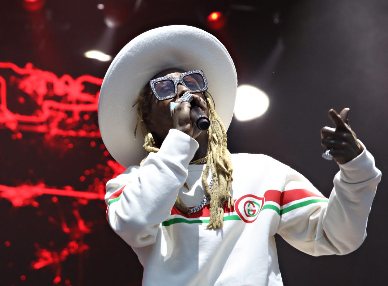 NEW YORK, NY - MAY 31:  Lil Wayne performs as BACARDI presents BACARDI Bay at The Governors Ball Music Festival on May 31, 2019 in New York City.  (Photo by Cindy Ord/Getty Images  for BACARDI)