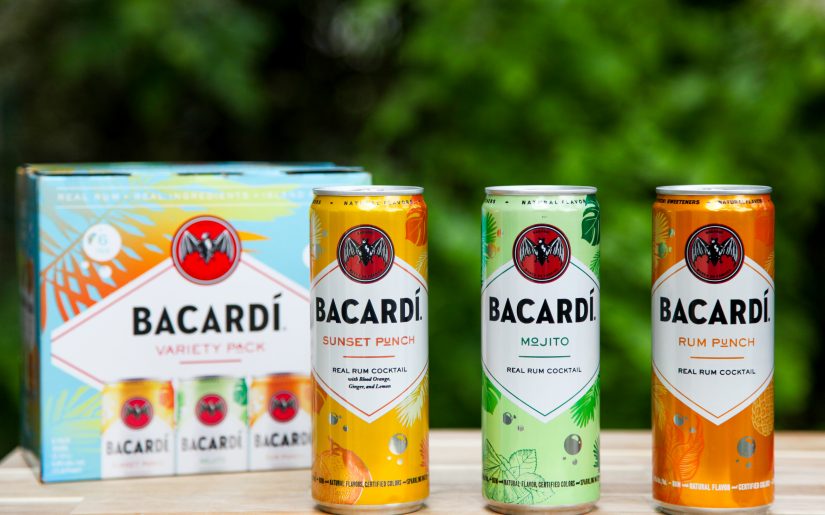 BACARDI Real Rum Canned Cocktails Variety Pack Flavors